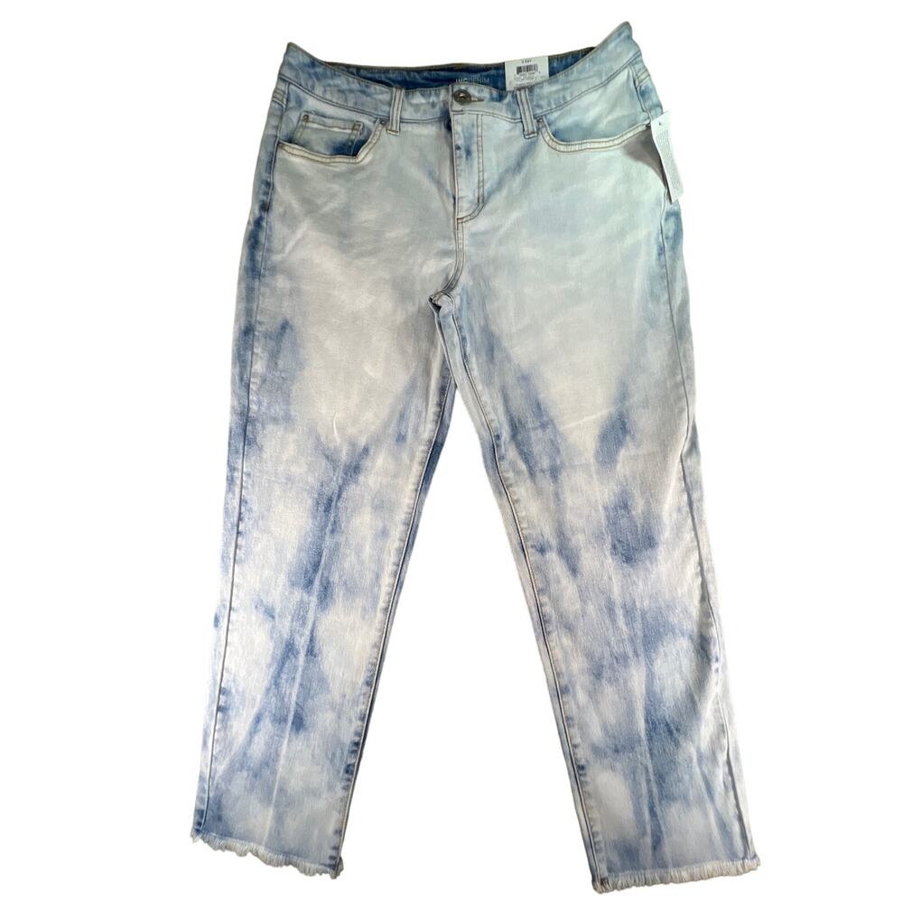 NWT, INC International Concept. Women's Mid Rise Straight Cloud Jeans Size: 8/29